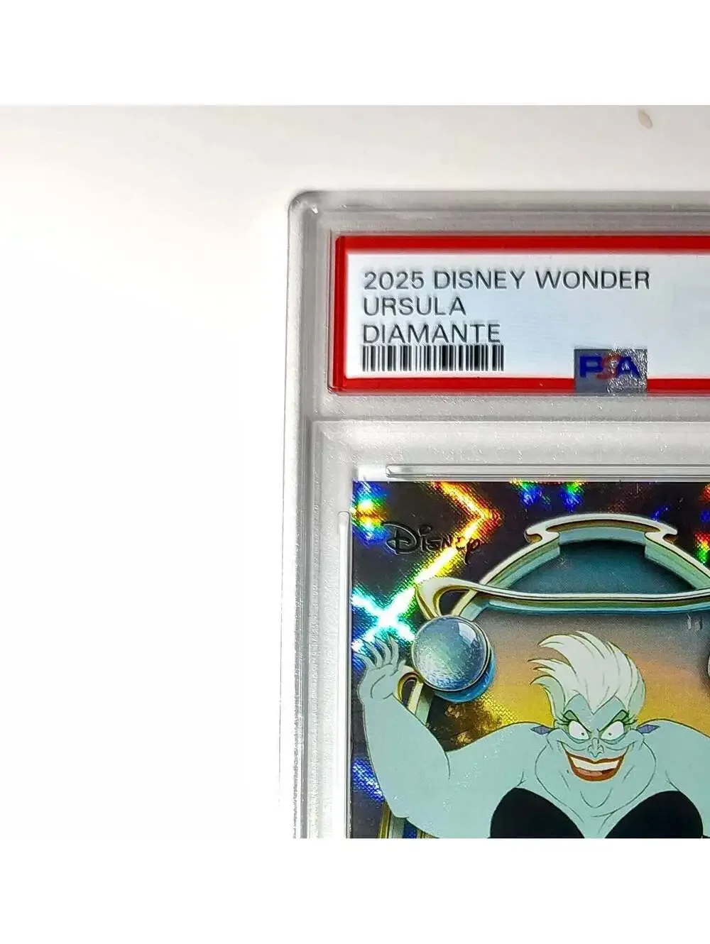 Ursula 2025 Topps Disney Wonder #41 Winter Variant Card The Little Mermaid PSA 8